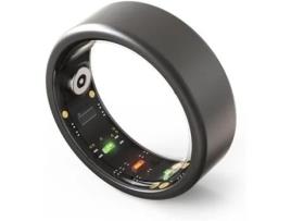 Anel de Fitness Chronus Bluetooth 5.1 Múltiplas Funções de Saúde Ipx8 À Prova D'Água Preto 9 # -19 0 ??Mm AUJEZON