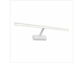 Aplique Led para Iluminar Quadros Espelhos Murais Estilo Tradicional 14W Luz Quente 3000K Branco Acetinado Articulado. 60Cm PAPUQ