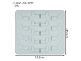 Geeyecete Molde de Silicone para Bolo de Biscoito Diy 2 Pcs COOLWW12