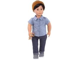 Boneca Clássica 46Cm Nossa Geração Franco Azul Mista 46 Cm OUR GENERATION