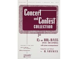 Livro CONCERT CONTEST COLLECTION TUBA PA de H Voxman (Inglês)