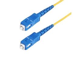 Cabo de fibra óptica simplex sc para sc upc os2 monomodo 30m 9/125?m 40g/100g resistente à curvatura cabo de baixa perda de inserção STARTECHCOM