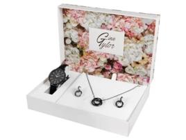 Conjunto Relógio + Joalharia GINA TAYLOR