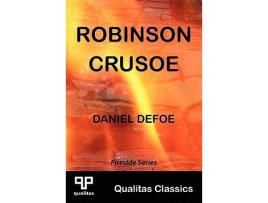 Livro Robinson Crusoe Qualitas Classics Qualitas Classics Fireside de Daniel Defoe (Inglês)