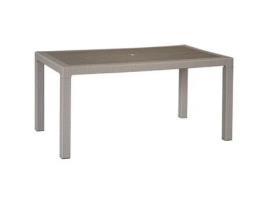 Mesa resina 150x90 cm taupe 4090/02