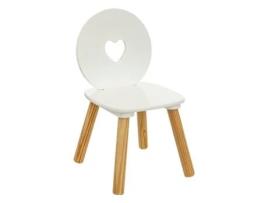 Cadeira Infantil Medalhão Amor Branco Atmosphera ATMOSPHERA FOR KIDS
