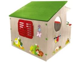 Casa de jardim com cozinha MOCHTOYS