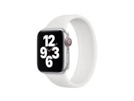 Bracelete Silicone Solo GIFT4ME Compativel com Apple Watch Series 10 46Mm Pulso:190-200Mm Branco