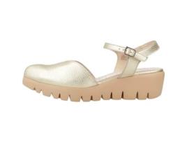 Sapatos de Mulher WONDERS Tecido Dourado (41)