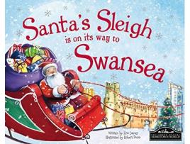 Livro Santas Sleigh is on its Way to Swansea de Eric James (Inglês - Capa Dura)