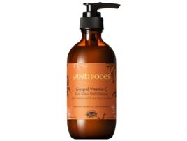 Gel de limpeza radiante com vitamina C 200 ml ANTIPODES