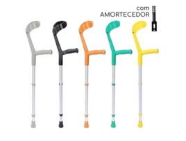 Canadianas Haste Integral Aro Móvel Punho Macio Amortecedor ORTHOSXXI