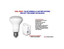Talox bombilla led reflectora r90 e27 13w 6400k luz  blanca