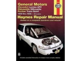 Livro General Motors covering Chevrolet Lumina APV, Oldsmobile Silhouette Pontiac Trans Sport models Haynes Repair Manual de Jj Haynes (Inglês)