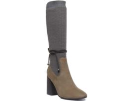 Botas de Mulher JUSTINREESS ENGLAND Pele Verde (39)