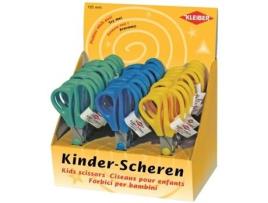 Tesoura Artesanal KLEIBER Redonda Comprimento: 125 Mm Display de 30