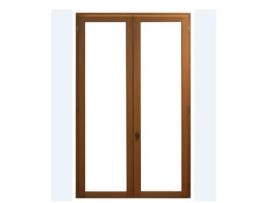 Janela de Madeira de 2 Folhas GD MENUISERIES (165 x 80 cm - Madeira)