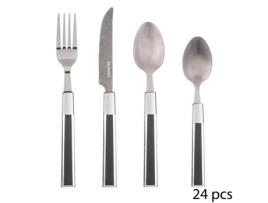 Dona de Casa 24 Peças Tamaris Preto SG SECRET DE GOURMET