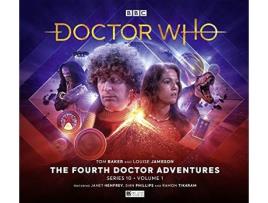 Livro Doctor Who The Fourth Doctor Adventure Series 10 Volume 1 de Guy Adams e Jonathan Morris (Inglês)