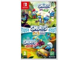 Jogo Nintendo Switch Smurfs 2-in-1 Game Collection Mission Vileaf + Kart