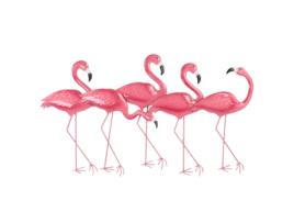 Decoração de Parede Flamingos BY SIGRIS