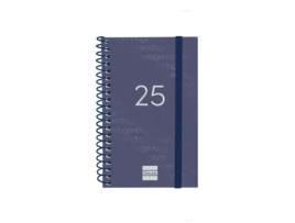 Agenda FINOCAM YEAR Azul Mini 7,9 x 12,7 cm 2025