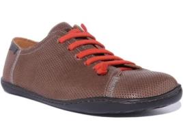 Sapatos de Homem CAMPER Pele Cinzento (43)