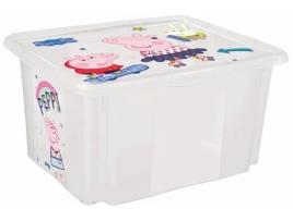Caixa de Armazenamento Keeper Karolina Peppa 24 Litros KEEEPER
