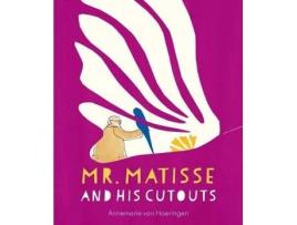 Livro mr. matisse and his cutouts de annemarie van haeringen (inglês)