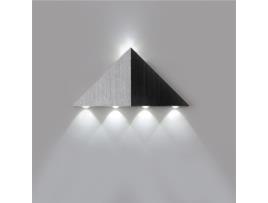 Luz Triangular Led 5W Branco Frio ZMING