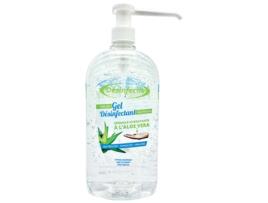 Gel desinfetante sem enxágue de Aloe Vera 1 L DÉSINFECTIS