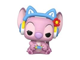 Figura Funko LILO & STITCH Gamer Angel Edição Exclusiva Us Pop! Vinyl