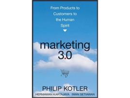 Livro Marketing 3.0 From Products to Customers to the Human Spirit de Philip Kotler, Hermawan Kartajaya et al. (Inglês - Capa Dura)