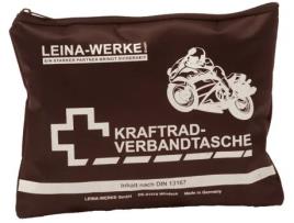 Bolsa de Primeiros Socorros para Motocicleta Leina Conteúdo Din 13167 Preta LEINA-WERKE