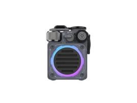 Mini Alto-Falante Bluetooth Cybercube Premiun Cinza MUZEN