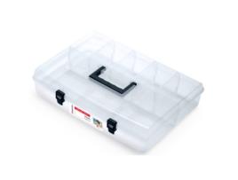 Caixa Organizadora Com Pega Transparente 40X29,8X8,5Cm
