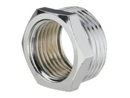 Redução de Radiador Cromado para Dreno Macho 15X21 1/2 Fêmea 08X13 1/4 NT NOYON & THIEBAULT