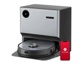 Aspirador Robô ULTENIC Mc1 com Estação Esvaziamento/Lavagem/Secagem/Limpeza Automática Navegação Lidar 5000Pa