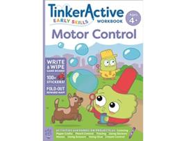 Livro TinkerActive Early Skills Motor Control Workbook Ages 4 de Enil Sidat (Inglês)