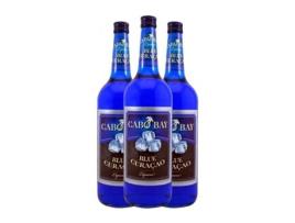 Licores WILHELM BRAUN Cabo Bay Blue Curaçao (1 L - 3 Unidades)