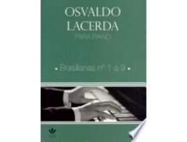 Livro OSVALDO LACERDA PARA PIANO - BRASILIANAS 1 A 9 de LACERDA, OSVALDO (Português do Brasil)