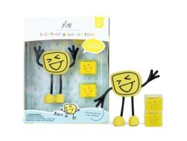 Personagem Alex 2 Cubos de Luz Amarelos GLOPALS