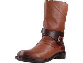 Sapatos de Mulher GEOX Catria B Pele Castanho (36)