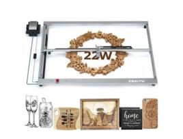 Cortador de Gravação a Laser ZBAITU S60 20W 600Mm/S Placa-Mãe de 32 Bits 80X60Cm