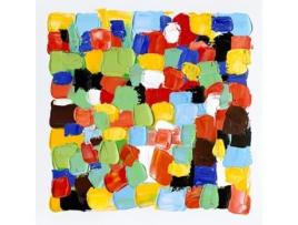 100 X 100 Cm De Imagem Abstrata Imagens Coloridas De Óleo Na Tela