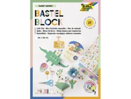 Bloco de Artesanato FOLIA Sweet Safari 240 X 340 Mm