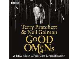 Livro Good Omens de Terry Pratchett e Neil Gaiman (Inglês)