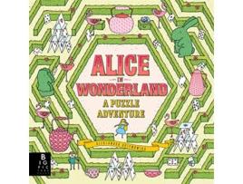 Livro Alice in Wonderland A Puzzle Adventure de Aleksandra Artymowska (Inglês - Capa Dura)