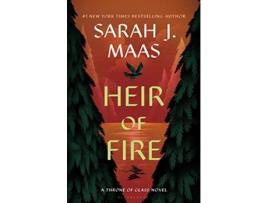 Livro Heir of Fire de Sarah J Maas (Inglês - Capa Dura)