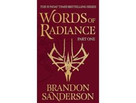 Livro Words of Radiance Part One de Brandon Sanderson (Inglês - Capa Dura)